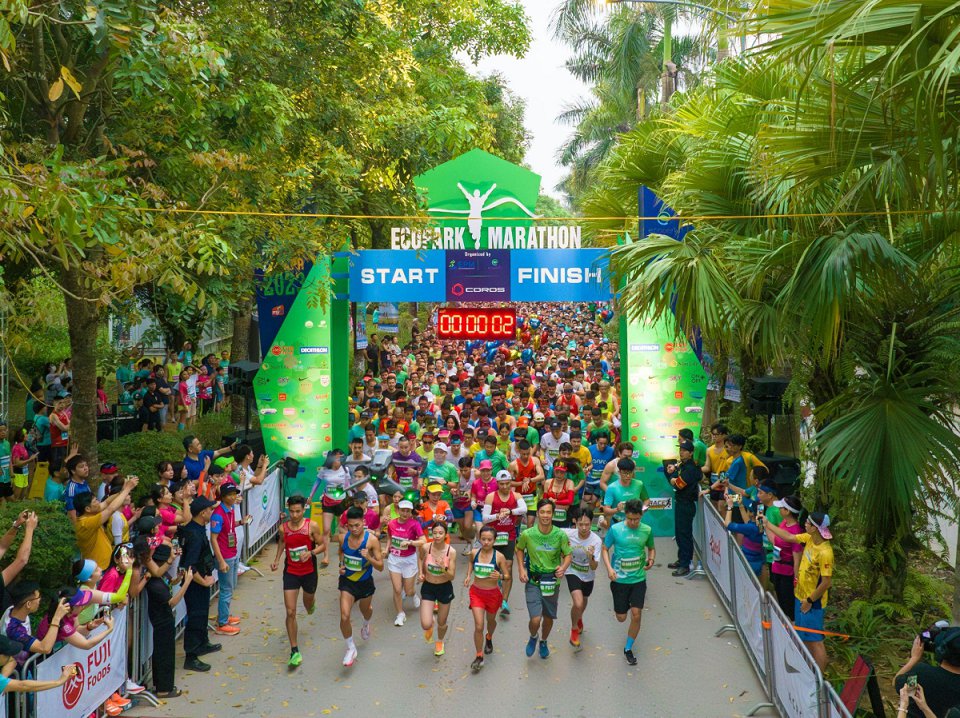 đăng ký giải chạy ecopark Marathon