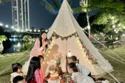 cắm trại The Garden Bistro ecopark