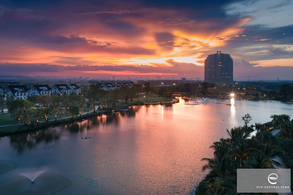 cảnh quan chung cư central park vinh