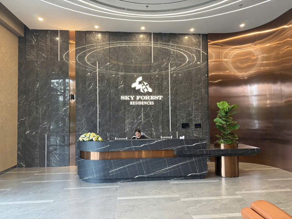 sảnh tiếp đón sky forest
