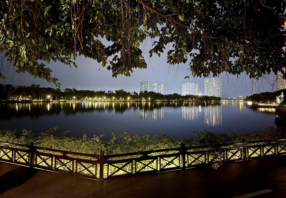 công viên hồ thiên nga