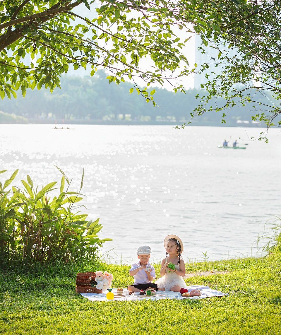 mùa thu tại ecopark