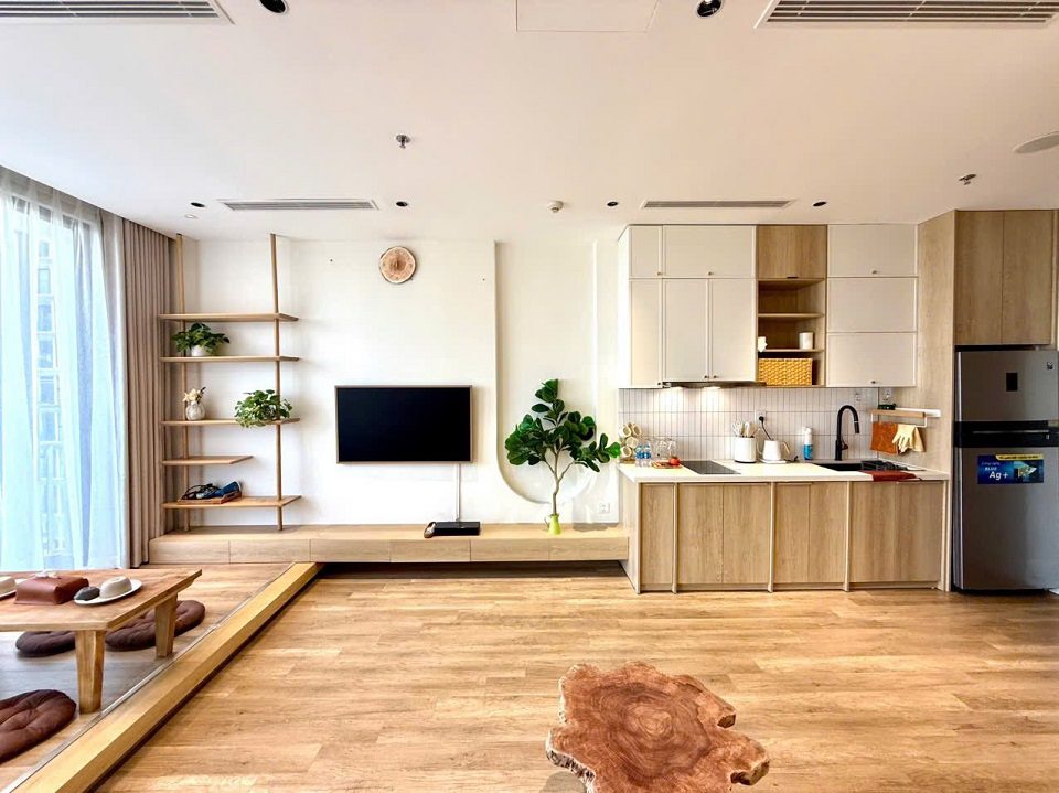 bán căn hộ 2 phòng ngủ Solforest ecopark