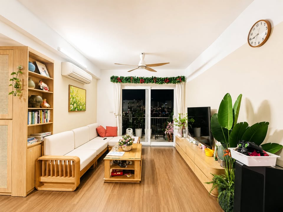 bán căn hộ 2 phòng ngủ chung cư rừng cọ