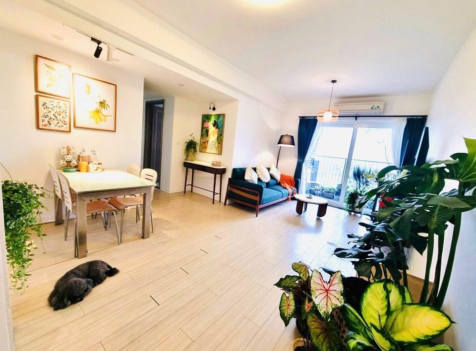 bán căn hộ 3 phòng ngủ chung cư rừng cọ ecopark
