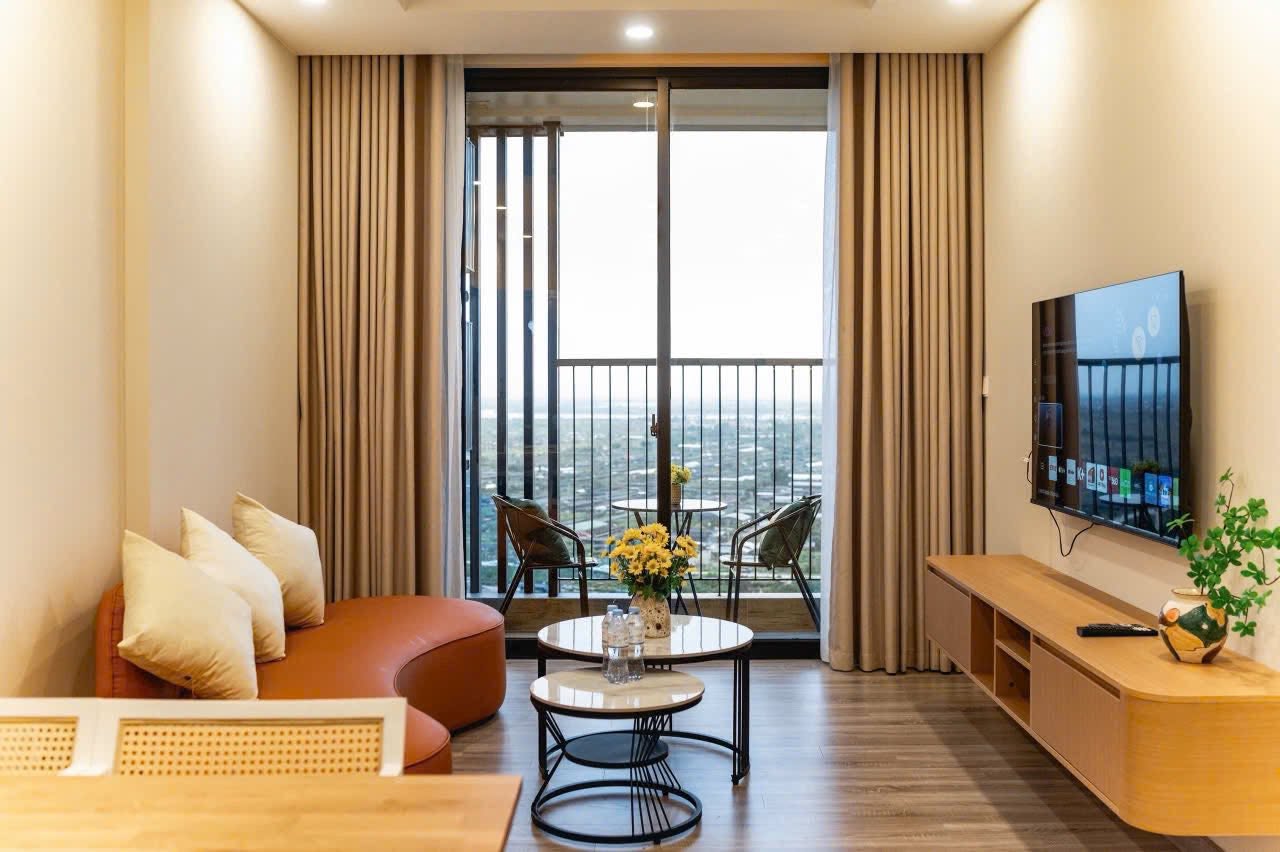 bán căn hộ 2 phòng ngủ Sky Forest view sông hồng