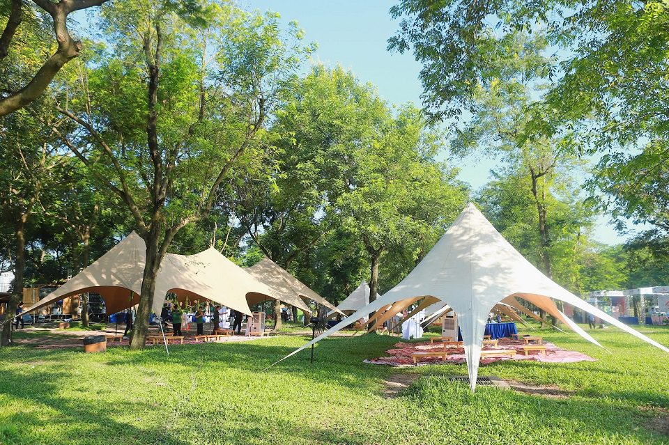 cắm trại dã ngoại ecopark