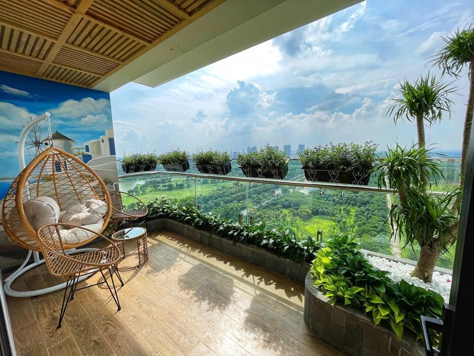 tầm view từ căn hộ aqua golf ecopakr