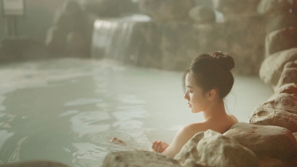 tắm khoáng Mori Onsen Ecopark
