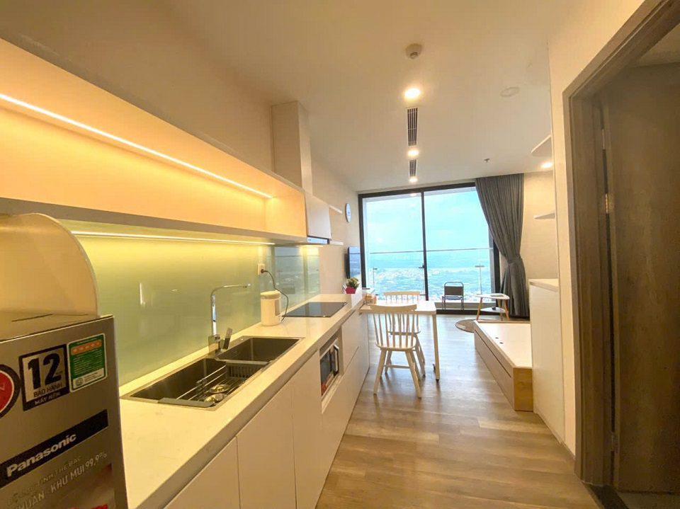 cho thuê studio Sol Forest full nội thất