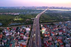 di chuyển từ ecopark vào nội thành qua cầu Vĩnh Tuy