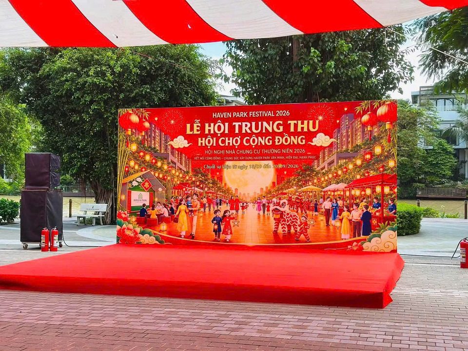lễ hội trung thu tại haven park