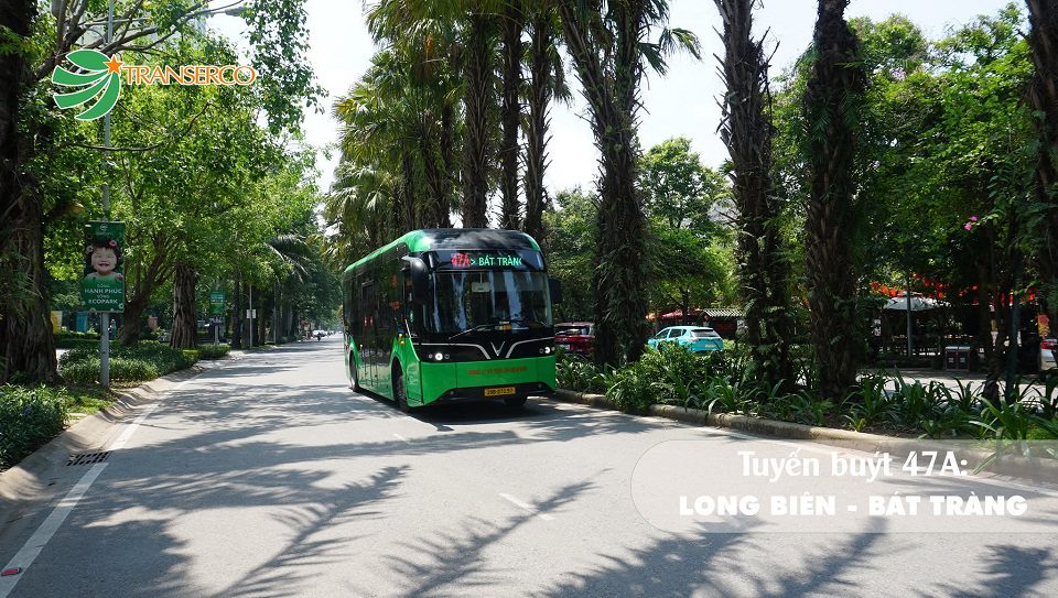 xe Bus 47a cho người Hà Nội di chuyển sang Ecopark