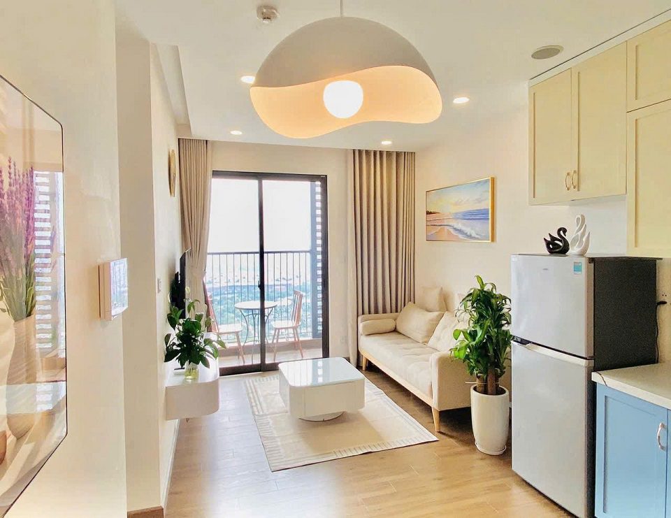 cho thuê căn 2pn 1vs Sky Oasis Ecopark view đảo
