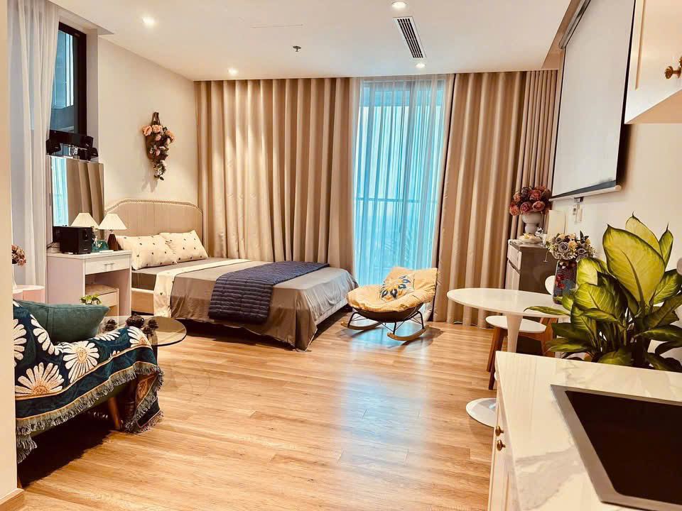cho thuê căn hộ studio ecopark full đồ