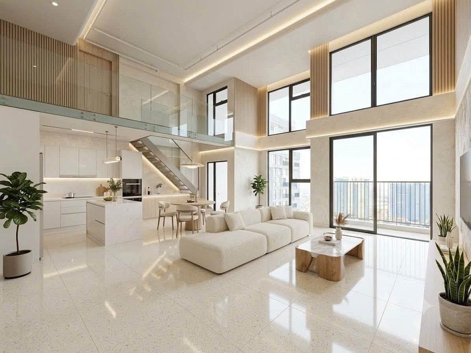 thiết kế căn hộ Mezza Sky Forest 120m2